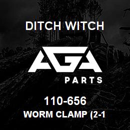 110-656 Ditch Witch WORM CLAMP (2-1 | AGA Parts