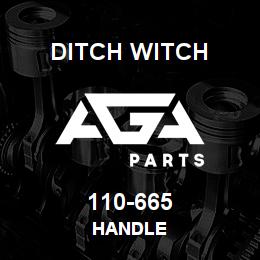 110-665 Ditch Witch HANDLE | AGA Parts
