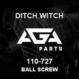 110-727 Ditch Witch BALL SCREW | AGA Parts