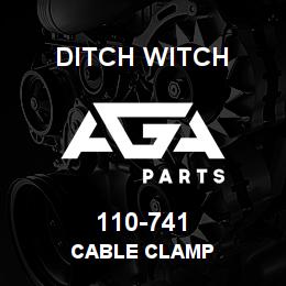 110-741 Ditch Witch CABLE CLAMP | AGA Parts