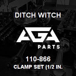110-866 Ditch Witch CLAMP SET (1/2 IN. | AGA Parts