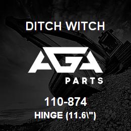 110-874 Ditch Witch HINGE (11.6") | AGA Parts