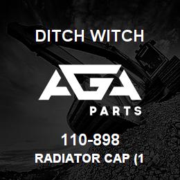 110-898 Ditch Witch RADIATOR CAP (1 | AGA Parts