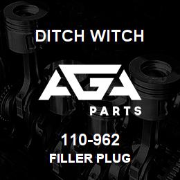 110-962 Ditch Witch FILLER PLUG | AGA Parts