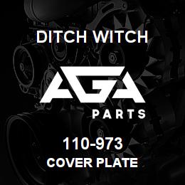 110-973 Ditch Witch COVER PLATE | AGA Parts