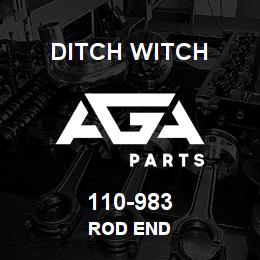 110-983 Ditch Witch ROD END | AGA Parts