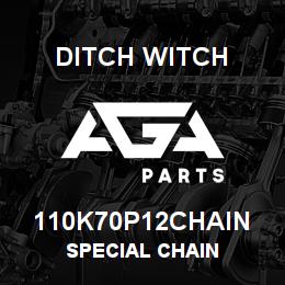 110K70P12CHAIN Ditch Witch special chain | AGA Parts