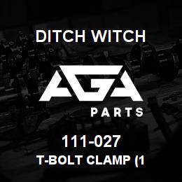 111-027 Ditch Witch T-BOLT CLAMP (1 | AGA Parts