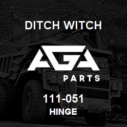 111-051 Ditch Witch HINGE | AGA Parts