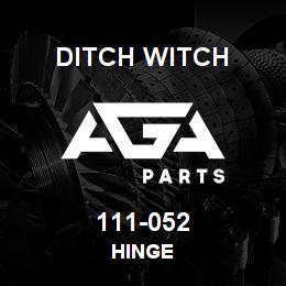 111-052 Ditch Witch HINGE | AGA Parts