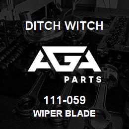 111-059 Ditch Witch WIPER BLADE | AGA Parts