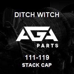 111-119 Ditch Witch STACK CAP | AGA Parts