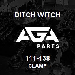 111-138 Ditch Witch CLAMP | AGA Parts