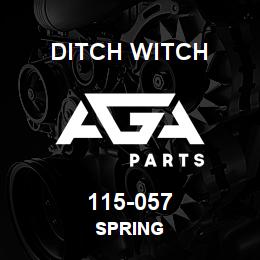 115-057 Ditch Witch SPRING | AGA Parts