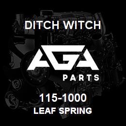 115-1000 Ditch Witch LEAF SPRING | AGA Parts