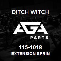 115-1018 Ditch Witch EXTENSION SPRIN | AGA Parts