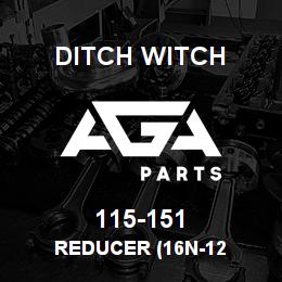 115-151 Ditch Witch REDUCER (16N-12 | AGA Parts
