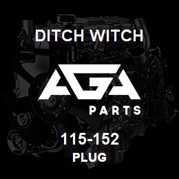 115-152 Ditch Witch PLUG | AGA Parts