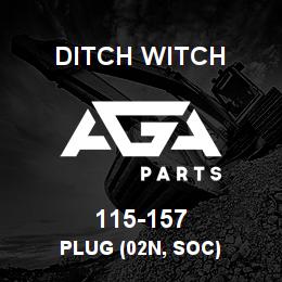 115-157 Ditch Witch PLUG (02N, SOC) | AGA Parts