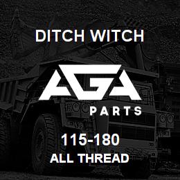 115-180 Ditch Witch ALL THREAD | AGA Parts
