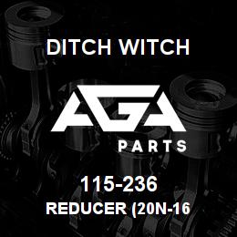 115-236 Ditch Witch REDUCER (20N-16 | AGA Parts