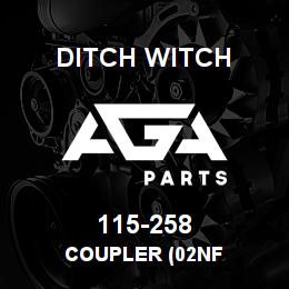 115-258 Ditch Witch COUPLER (02NF | AGA Parts