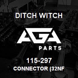 115-297 Ditch Witch CONNECTOR (32NF | AGA Parts