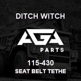 115-430 Ditch Witch SEAT BELT TETHE | AGA Parts