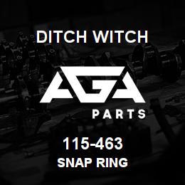 115-463 Ditch Witch SNAP RING | AGA Parts