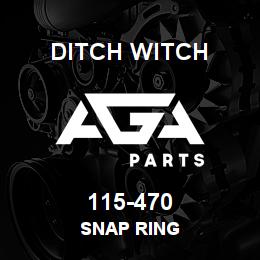 115-470 Ditch Witch SNAP RING | AGA Parts