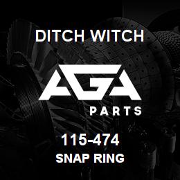 115-474 Ditch Witch SNAP RING | AGA Parts