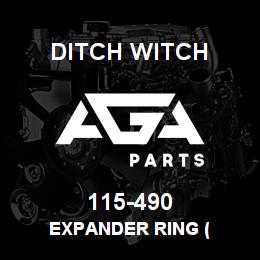 115-490 Ditch Witch EXPANDER RING ( | AGA Parts