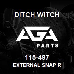 115-497 Ditch Witch EXTERNAL SNAP R | AGA Parts