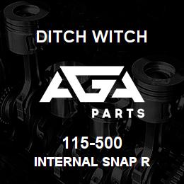 115-500 Ditch Witch INTERNAL SNAP R | AGA Parts