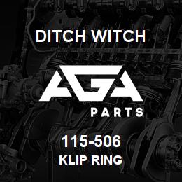 115-506 Ditch Witch KLIP RING | AGA Parts