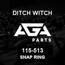 115-513 Ditch Witch SNAP RING | AGA Parts