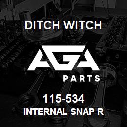 115-534 Ditch Witch INTERNAL SNAP R | AGA Parts