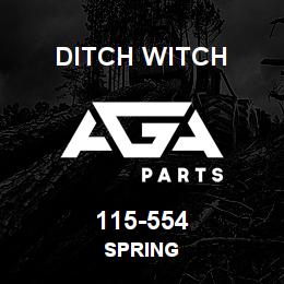 115-554 Ditch Witch SPRING | AGA Parts