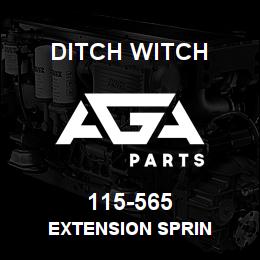 115-565 Ditch Witch EXTENSION SPRIN | AGA Parts
