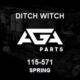 115-571 Ditch Witch SPRING | AGA Parts