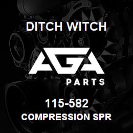 115-582 Ditch Witch COMPRESSION SPR | AGA Parts