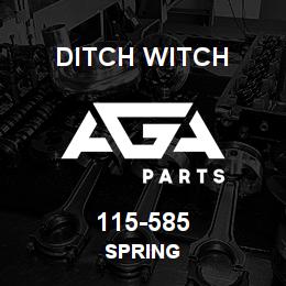 115-585 Ditch Witch SPRING | AGA Parts