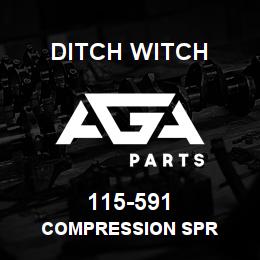 115-591 Ditch Witch COMPRESSION SPR | AGA Parts
