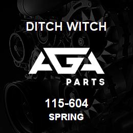 115-604 Ditch Witch SPRING | AGA Parts