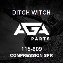 115-609 Ditch Witch COMPRESSION SPR | AGA Parts
