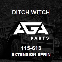 115-613 Ditch Witch EXTENSION SPRIN | AGA Parts