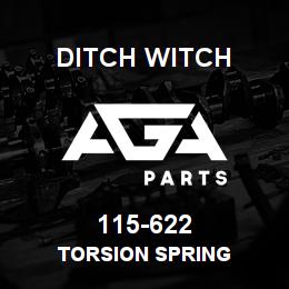 115-622 Ditch Witch TORSION SPRING | AGA Parts