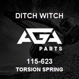 115-623 Ditch Witch TORSION SPRING | AGA Parts