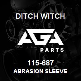 115-687 Ditch Witch ABRASION SLEEVE | AGA Parts