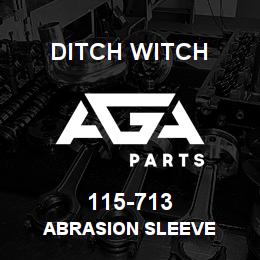 115-713 Ditch Witch ABRASION SLEEVE | AGA Parts